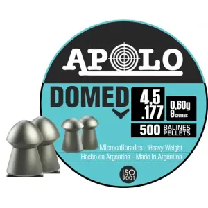 HATSAN APOLO .177 DOMED 9 GRAIN 500 PACK