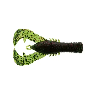 3 YAMA CRAW WTM/BLACK & RED 8PK