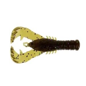 3 YAMA CRAW / LARGE GRN PURPLE 8PK