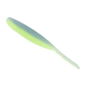 3 SHAD SHAPE WORM CHT/ELEC BLUE