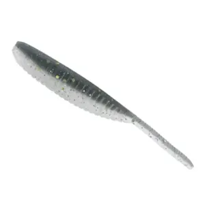 3 SHAD SHAPE WORM GRN GIZZARD 10PK