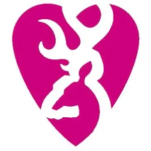 Browning Heartbreaker 5 Pink Decal