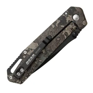BEAR & SON BRISK 3.0 4 1/4'' TRUE TIMBER STRATA CAMO FRAMELOCK