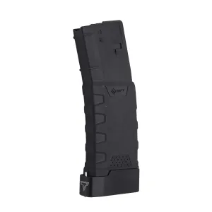 Taran Tactical/Mission First Tactical EXD 30rd Black Magazine w/ +5/6rd Basepad Extension, Black