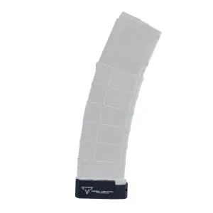 Taran Tactical .223 PMAG AR15 +5/+6 Base Pad Extension for Gen 3, Black