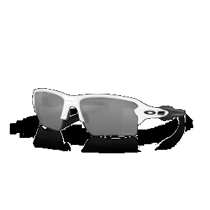 Oakley FLAK 2.0 XL Polished White Frame W/ PRIZM Black Polarized Lenses Sunglasses