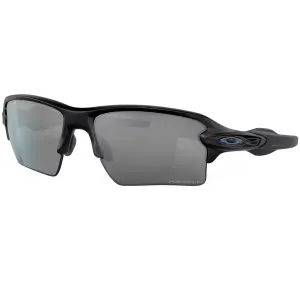 Oakley FLAK 2.0 XL Matte Black Tonal Thin Blue Line Flag Logo w/PRIZM Black Polarized Lenses Sunglasses