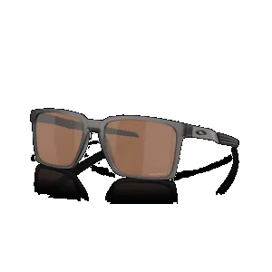 Oakley Exchange Sun Satin Grey Smoke Frame W/ PRIZM Tungsten Lenses Sunglasses