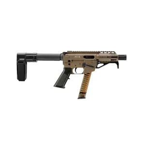 FREEDOM ORDNANCE FX9P4SBM-FDE FX9P  9mm Luger 4 Flat Dark Earth