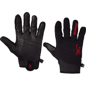 BG ACE SHOOTING GLOVES SMALL BLACK/RED TRIM