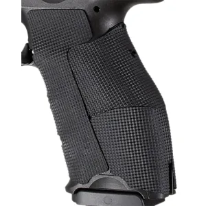 Hogue 17958 Wrapter  Size Black Block Texture Rubber Fits H&K VP9/VP40