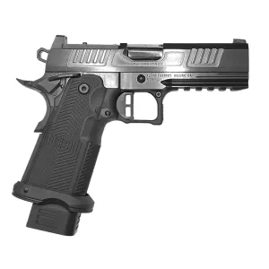 Alpha Foxtrot AF1911-Romulus, 9mm, 4.25 Bull Barrel, 2 Magazines, 2 Optics Plates, Polished DLC, Pistol