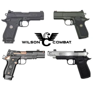 Wilson Combat Division 77 Project 1 9mm Pistol - Black/Bronze w/ EDC X9 3.25, EDC X9 4, & SFX9 Comp 4 PISTOL SET 1