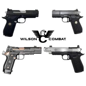 Wilson Combat Division 77 Project 1 9mm Pistol - Black/Bronze w/ EDC X9 3.25, EDC X9 4, & SFX9 Comp 4 PISTOL SET 3