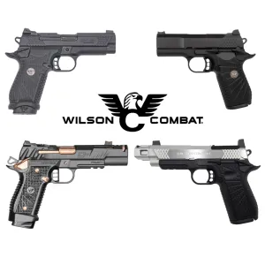 Wilson Combat Division 77 Project 1 9mm Pistol - Black/Bronze w/ EDC X9 3.25, EDC X9 4, & SFX9 Comp 4 PISTOL SET 4