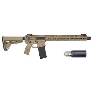 Noveske Infidel Gen 4 FDE w/ Amigo Suppressor Bundle