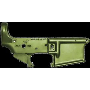 Battle Arms Development WH556-LR-ODG Workhorse Lower Receiver OD Green Anodized for AR15/M16/M4