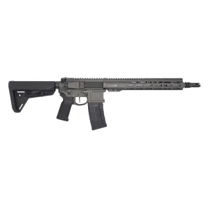 Blackout Defense Quantum DTL, .223 Wylde, 13.9 P&W Barrel, 1- 30rd Magazine, Fwd Assist, Adjustable Gas Block, Gray, Rifle