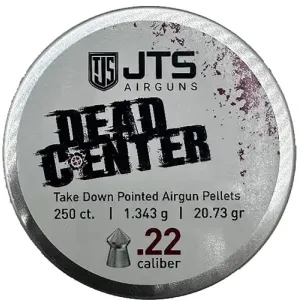 JTS PELLETS DEAD CENTER 22 POINTED 20.73 GR 250CT