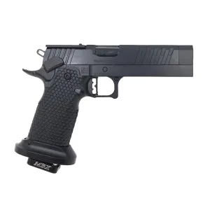 Masterpiece Arms DS9 LOC-V2 9mm 5 Sight Block Bull Barrel All Black S2 Grip Pistol
