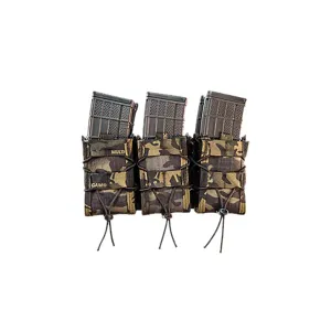High Speed Gear 45X2ROMB Taco Shingle X2R Black Multi-Cam Cordura, Fits Rifle Mags