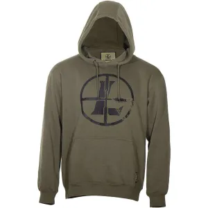 Distressed Reticle Hoodie Ash Green S