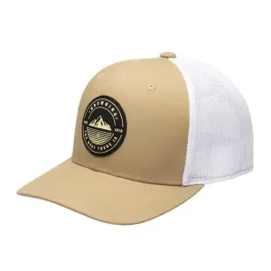 BRN CAP SOUTH SLOPE SNAP BK TAN/WHT