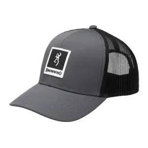 BRN CAP PRESTON SNAP BK CHARCOAL
