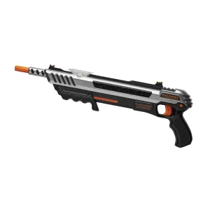 BUG-A-SALT ADVANCED COMBAT FIBER OPTIC 3.0 Pump Salt Shotgun - Silver | Green & Red fiber optic sights