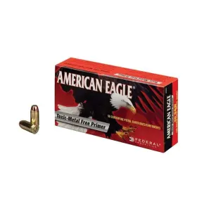 Federal AE9N2 American Eagle Indoor Range Training (IRT) 9mm Luger 147 gr Total  Metal Jacket (TMJ) 50 Bx/ 20 Cs
