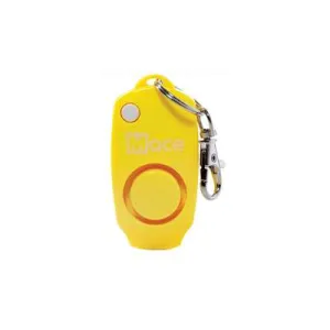 MACE PERSONAL ALARM KEYCHAIN YELLOW
