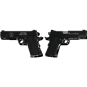 KIMBER CUSTOM LIBERTY TRUMP 45/47 1911 5 45ACP BLACK 1-7RD MAG