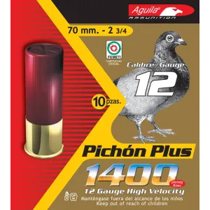 Aguila Competition Pigeon Plus 12 Gauge 2.75 1-1/4 oz 7.5 Shot 10 Bx/ 25