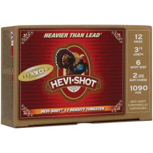 HEVI-SHOT HEVI-13 12GA 3IN 2OZ #6 TUNGSTEN 5rd Box