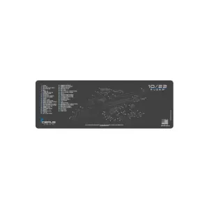 RUGER 10/22 SCHEMATIC GRAY