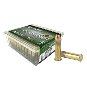 Remington Silencer Subsonic .22lr, 40gr Plated HP, 100rd Box