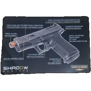Shadow System MR920 17x11 Nylon Counter Mat
