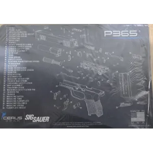 Sig Sauer P365 17x12 Nylon Counter Mat