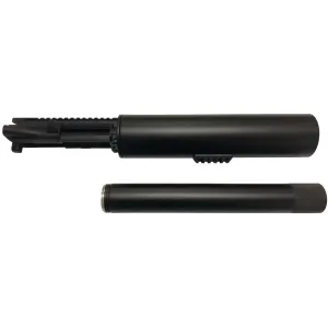 F5 MFG Soda Can Launcher - Black | Picatinny Rail | Includes Golfball/Net/Smoke Canister attachment