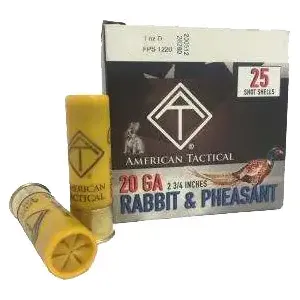 ATI GAME LOAD AMO 20GA #7.5 1 OZ 2.75 DRAM 2 3/4 250RD CASE