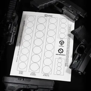 CLENS LENS PROTECTION FOR FLASHLIGHTS AND WEAPON LIGHTS