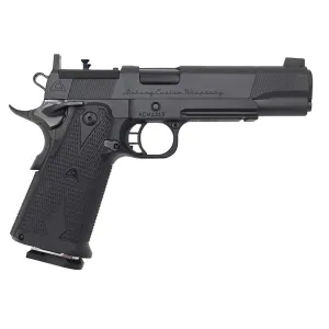 Alchemy Custom Weaponry Quantico HiCap, 9mm, 5 Barrel, 2 Magazines, RMR/SRO Ready, Black, Pistol