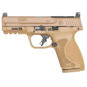 M&P 9 M2.0 Compact OR Optic Ready No Thumb Safety FDE 9mm Luger4in15rndUsed