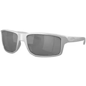 Oakley Gibston X-Silver Frame Prizm Black Lenses Sunglasses
