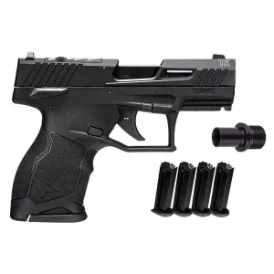 Taurus TX22 Compact .22 LR 3.5 Threaded Barrel, (5) 10-rd Magazines, Black, Optic Cut, Pistol