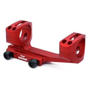Warne Riflescope Mounts & Bases Gen 2 Extended Skeletonized 1in MSR Mount Red Model: XSKEL1R. Warne Gen 2 Extended Skeletonized 1in MSR Mount Red XSKEL1R.