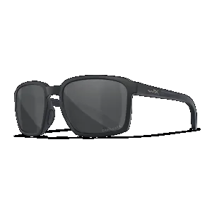 Wiley X AC6ALF18 Alfa Captivate Polarized Grey Lenses/Matte Black Frame Sunglasses