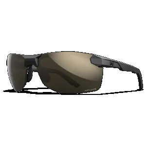 Wiley X ACPRM04XL Prime XL Captivate Polarized Tungsten Mirror Lenses/Matte Black Frame Sunglasses
