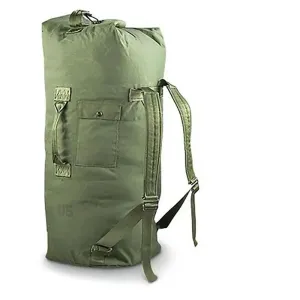US MADE TWO STRAP NYLON CORDURA DUFFLE BAG