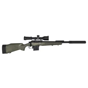 Type-A Rifle Company DARPA XM3 .308win Bolt Action Rifle w/ Griffin Armament PSR Suppressor and NightForce NX8 2.5-20x50mm Rifle Scope